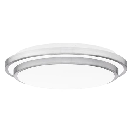 Quoizel Irving Integrated LED Brushed Aluminum Semi-Flush Mount IVG1616BRA
